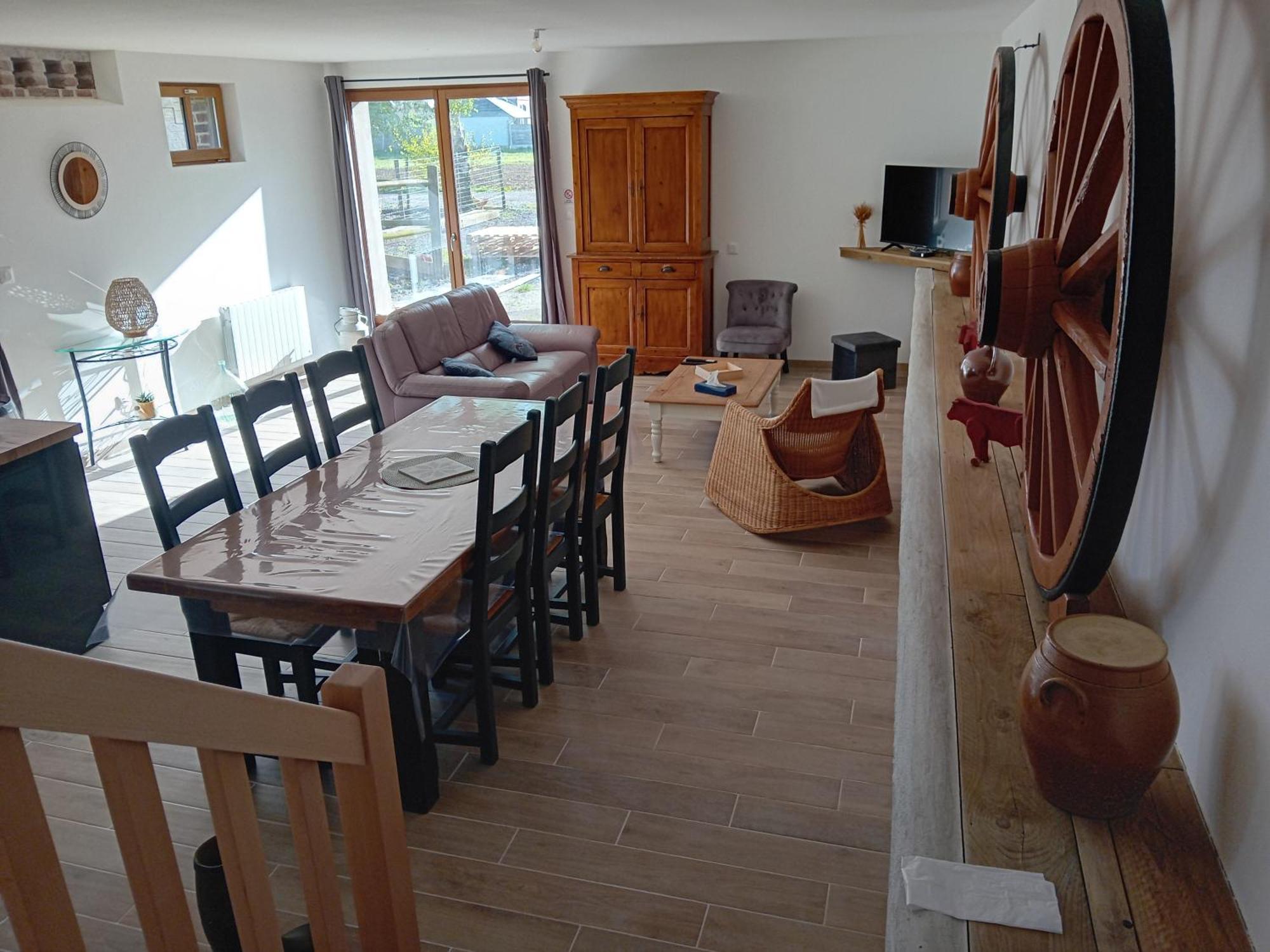 Gite Ferme Du Marronnier Derchigny Extérieur photo